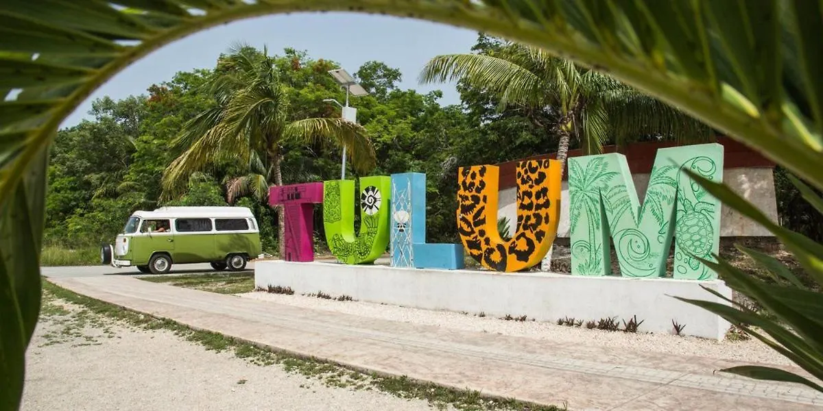 Region 15, Proche Plage Et Centre, Studio Au Coeur De La Jungle Avec Piscine, Gym, Mini Golf , Tamazcal, Coworking, Zone De Hamac Tulum 0*,