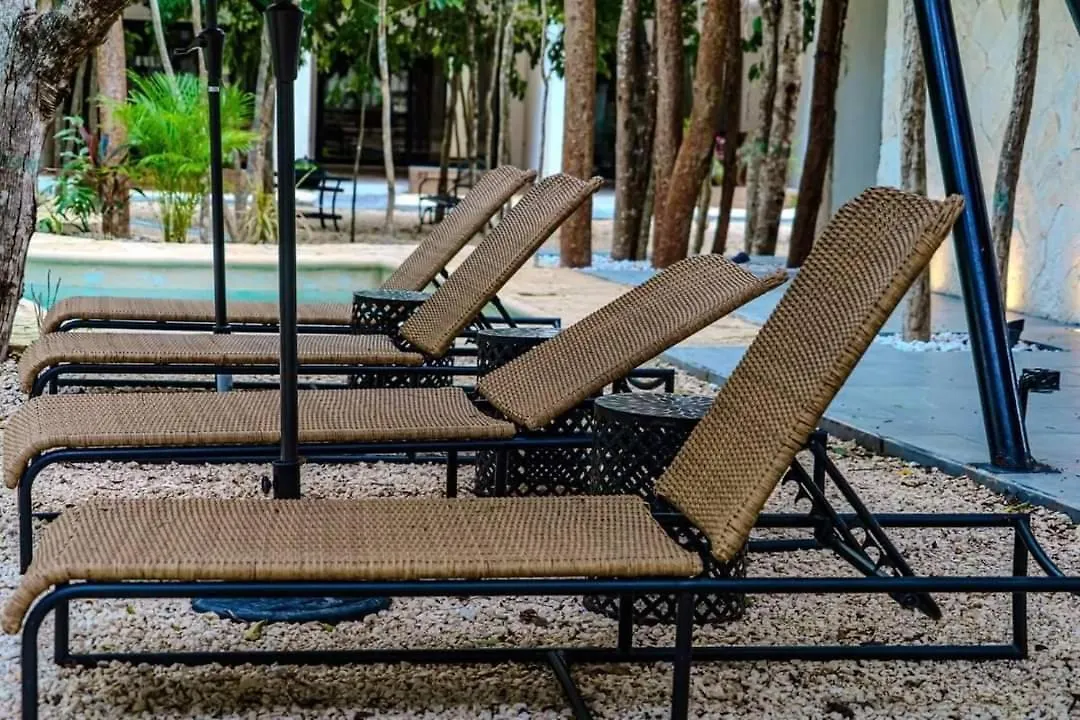 Region 15, Proche Plage Et Centre, Studio Au Coeur De La Jungle Avec Piscine, Gym, Mini Golf , Tamazcal, Coworking, Zone De Hamac Tulum 0*,  Messico